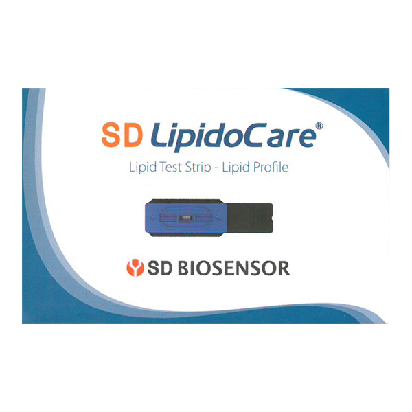 Prúžky STANDARD LipidoCare Lipid Test Strip na kompletný cholesterol